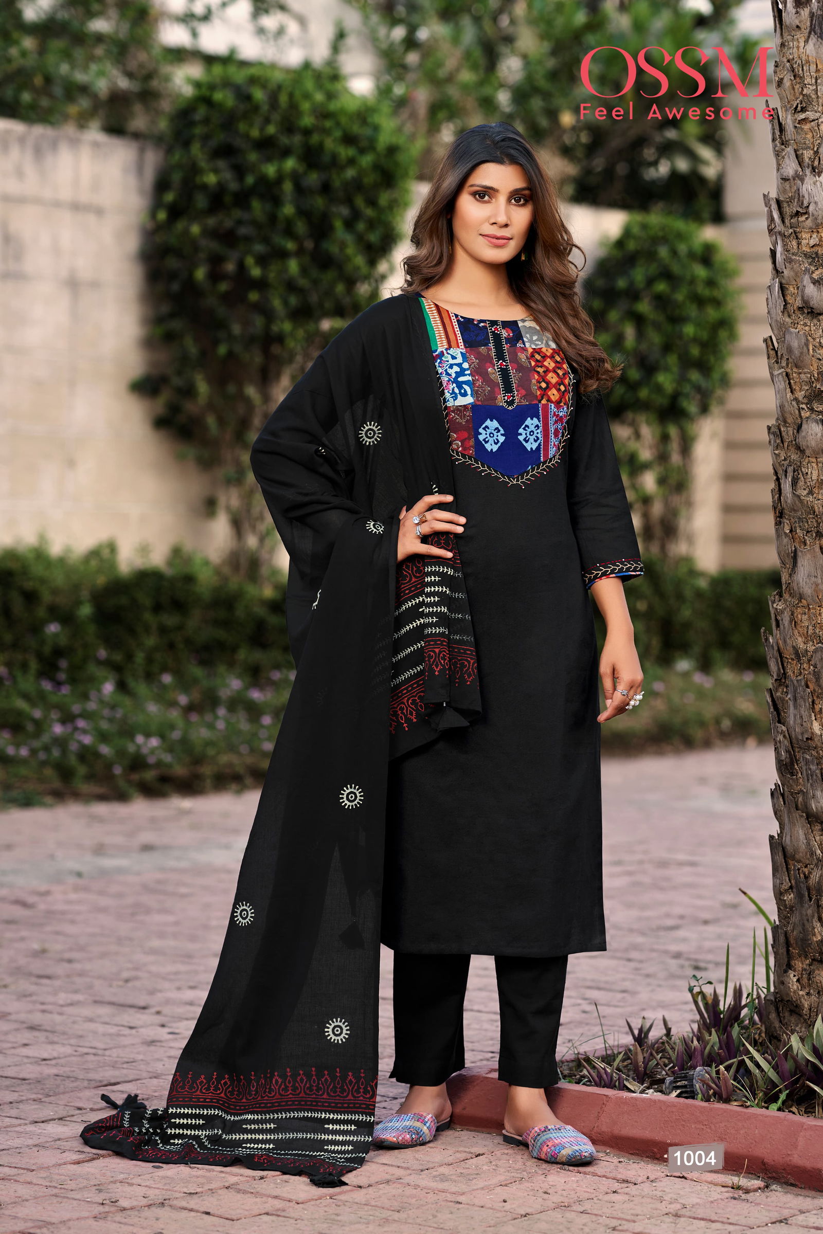 Mahek By Ossm Premium Cotton Kurti With Bottom Dupatta Wholesale Clothing Suppliers In India